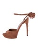 Yves Saint Laurent Suede Sandals