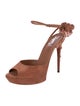 Yves Saint Laurent Suede Sandals