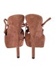 Yves Saint Laurent Suede Sandals