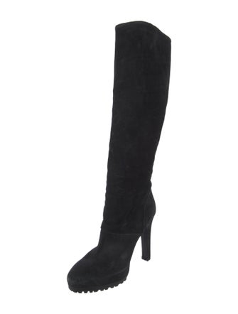Yves Saint Laurent Suede Boots