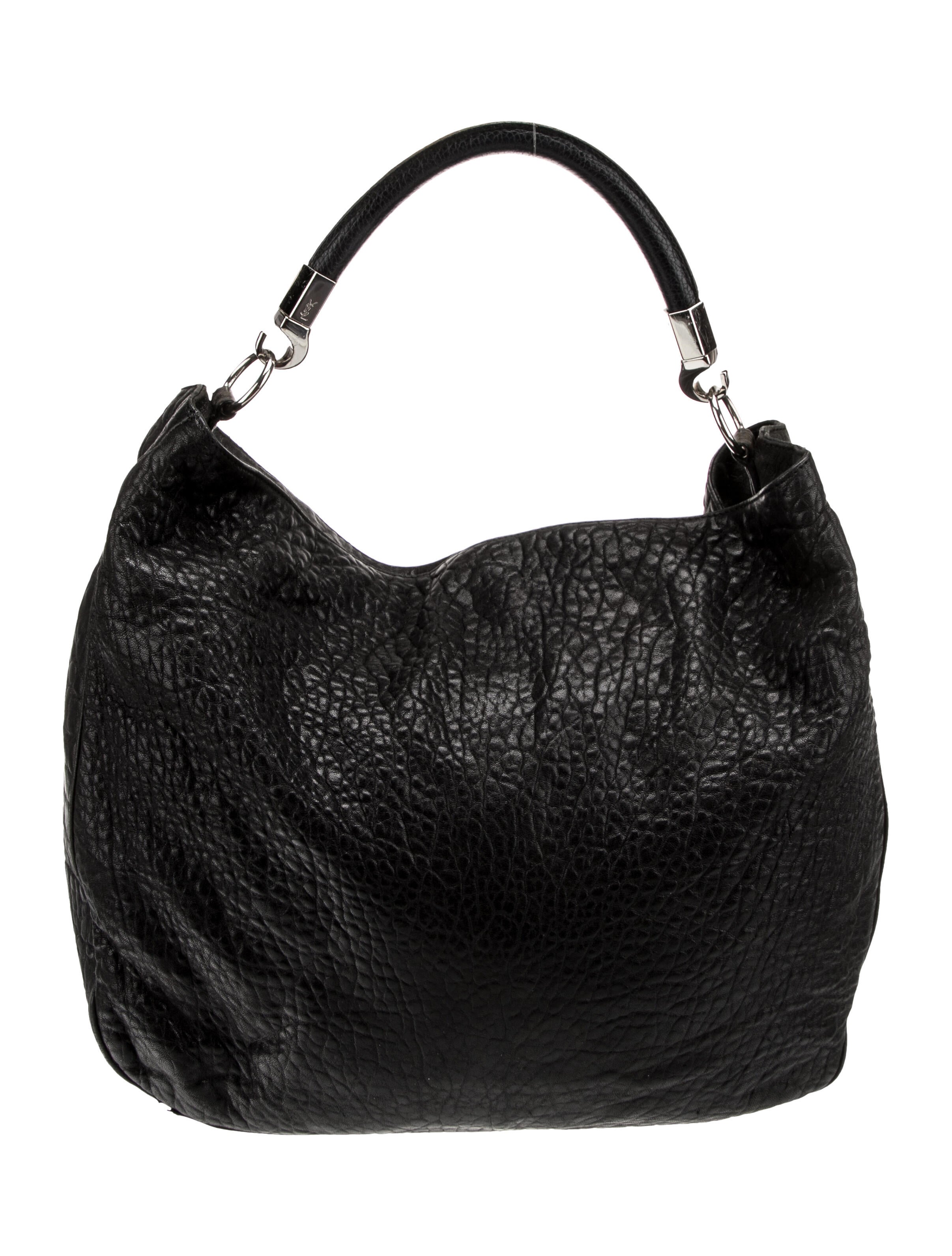 Yves Saint Laurent Rive Gauche Leather Hobo