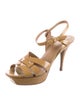 Yves Saint Laurent Patent Leather Sandals