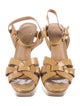 Yves Saint Laurent Patent Leather Sandals