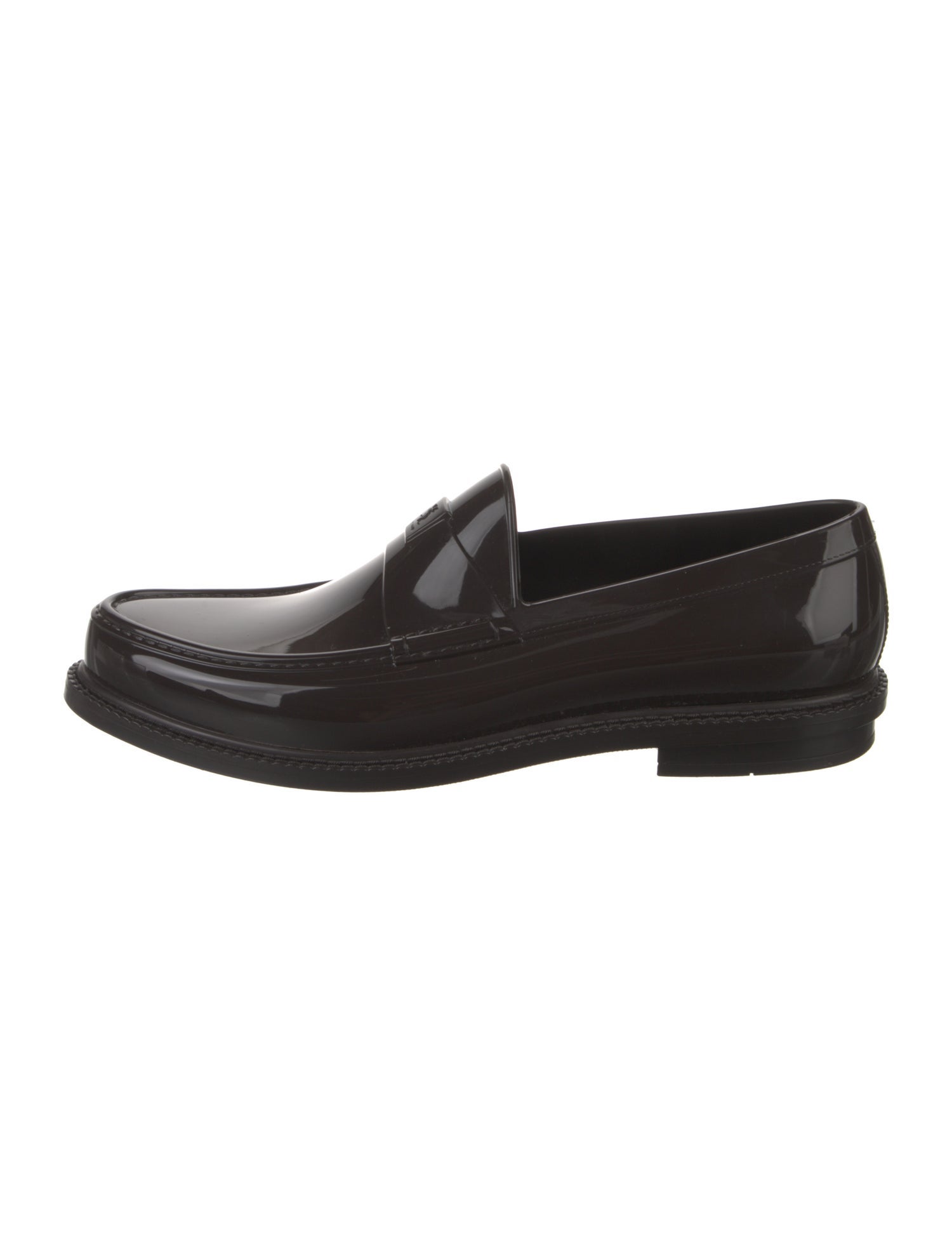 Yves Saint Laurent Rive Gauche Rubber Loafers