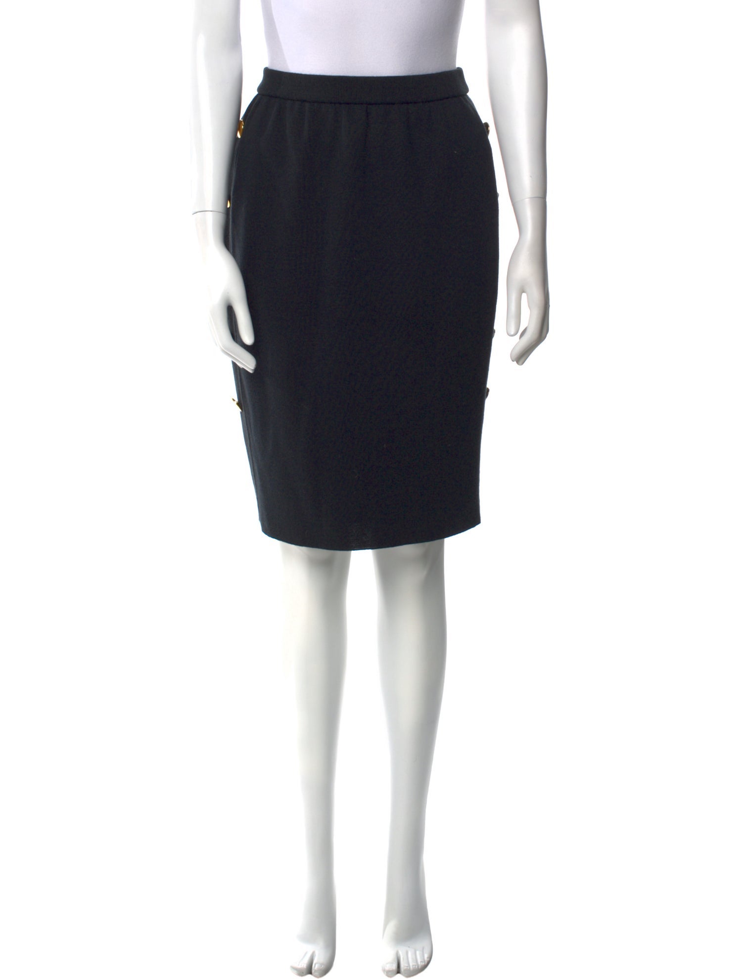 Yves Saint Laurent Vintage Knee-Length Skirt