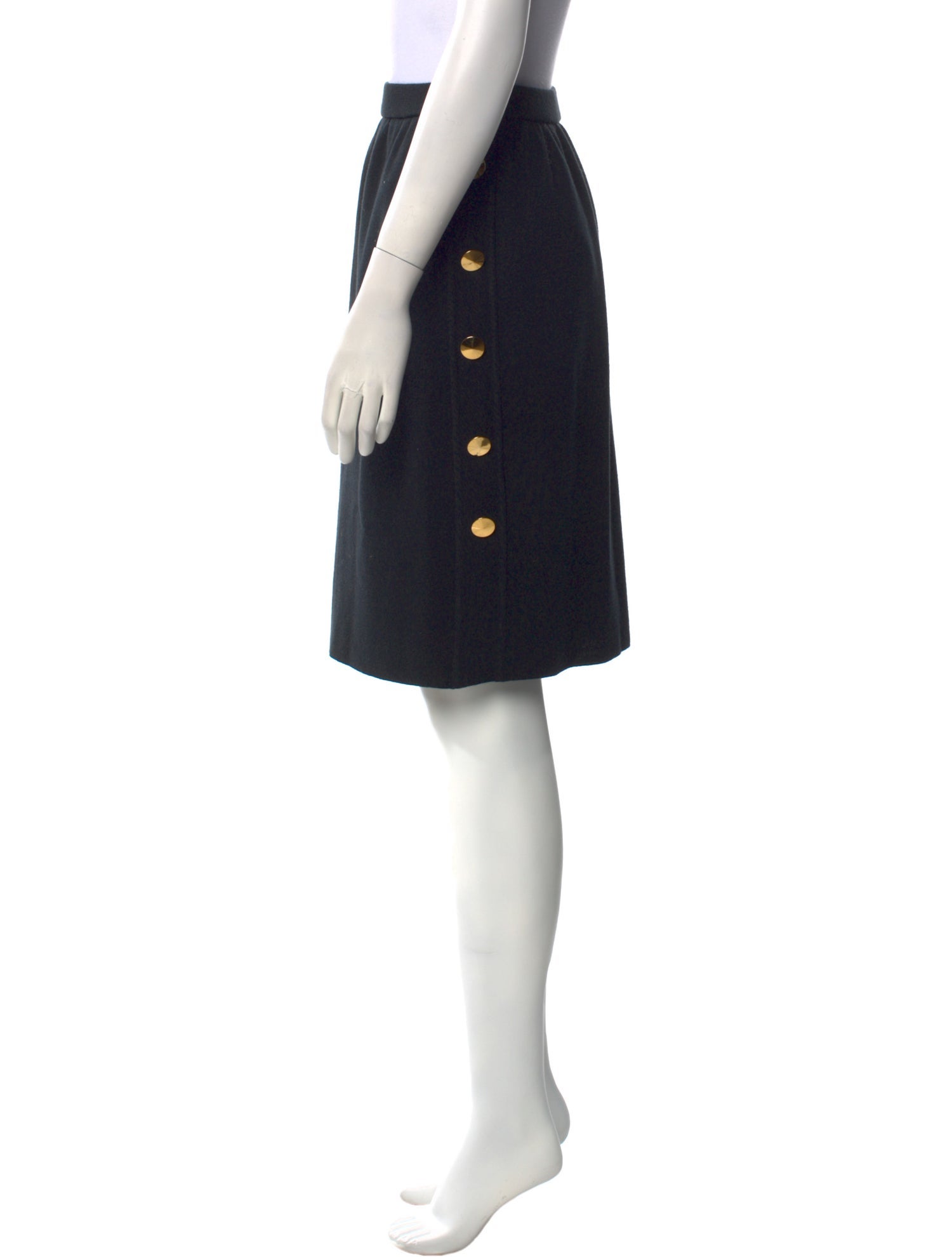 Yves Saint Laurent Vintage Knee-Length Skirt