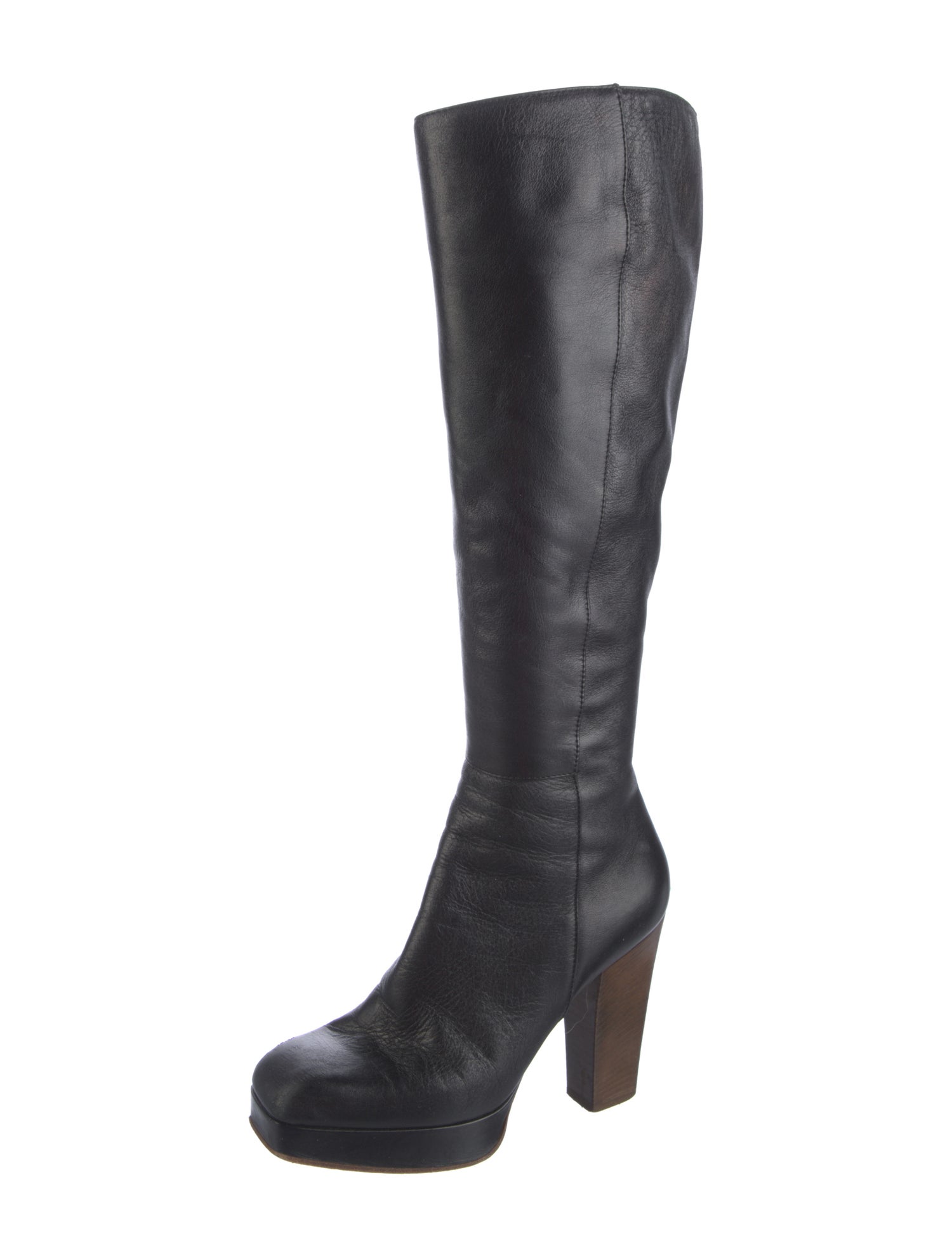 Yves Saint Laurent Leather Boots
