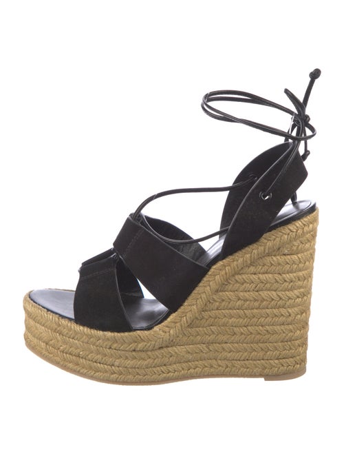 Yves Saint Laurent Suede Espadrilles