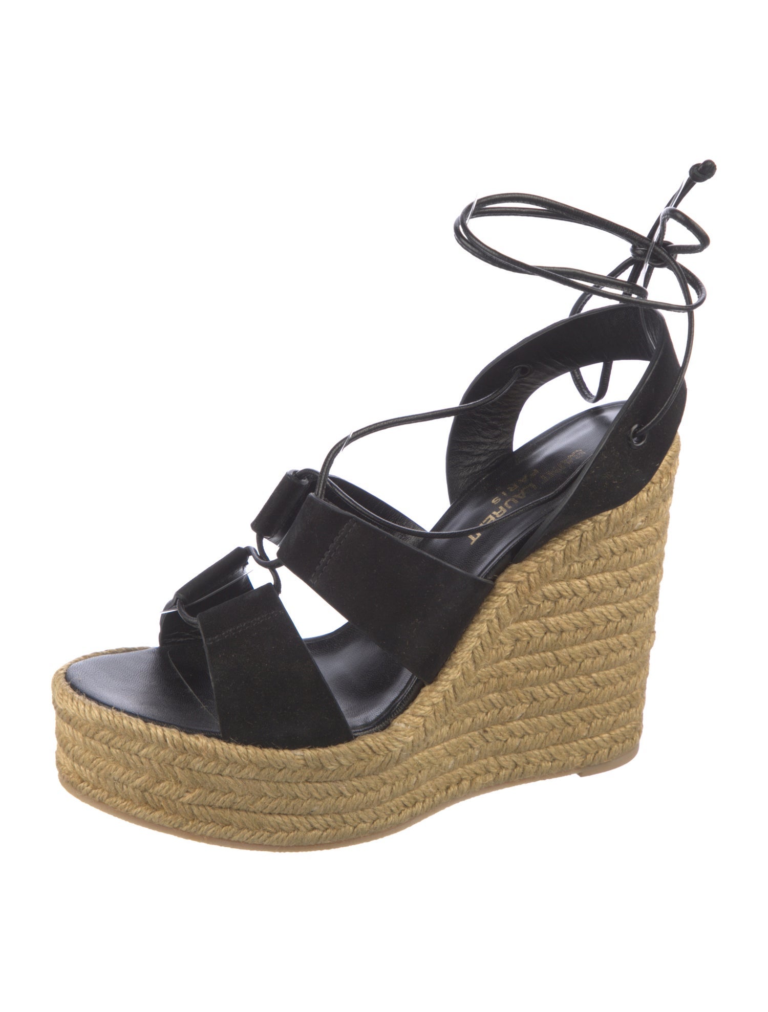 Yves Saint Laurent Suede Espadrilles