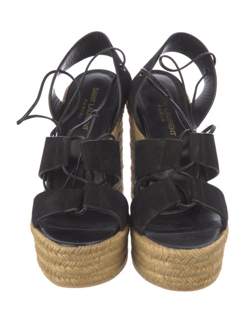 Yves Saint Laurent Suede Espadrilles