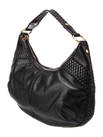 Yves Saint Laurent Rive Gauche Leather Hobo