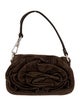 Yves Saint Laurent Suede Top Handle Bag