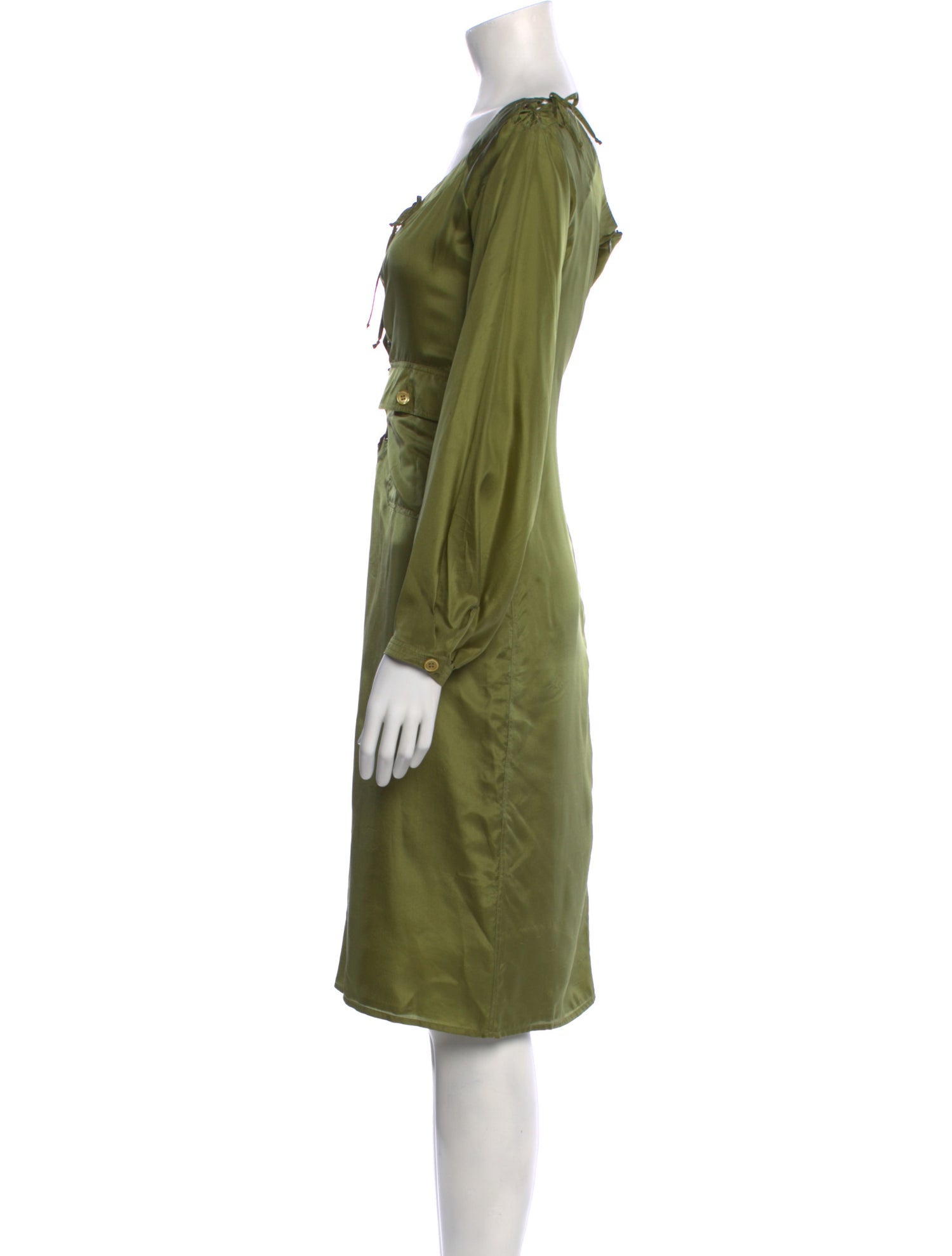 Yves Saint Laurent Rive Gauche Vintage Knee-Length Dress