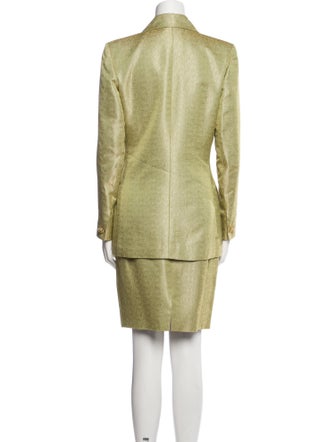 Yves Saint Laurent Printed Skirt Set