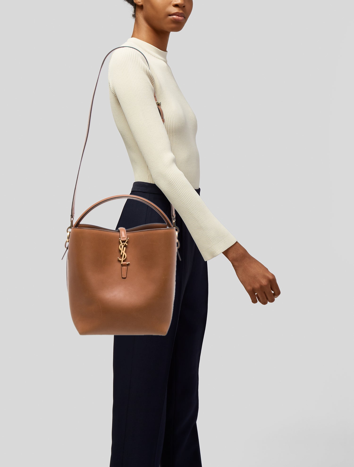 Saint Laurent Leather Le 2023