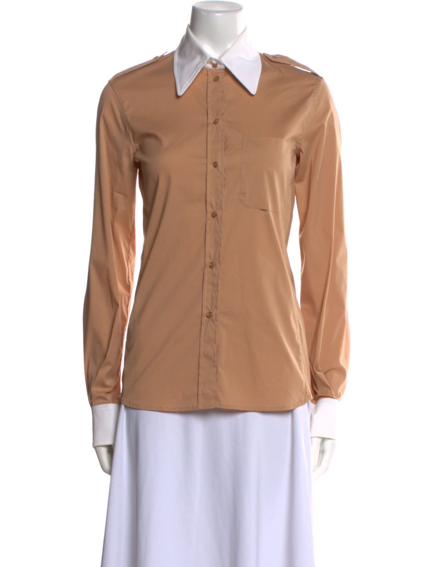 Yves Saint Laurent Rive Gauche Vintage 2005 Button-Up Top