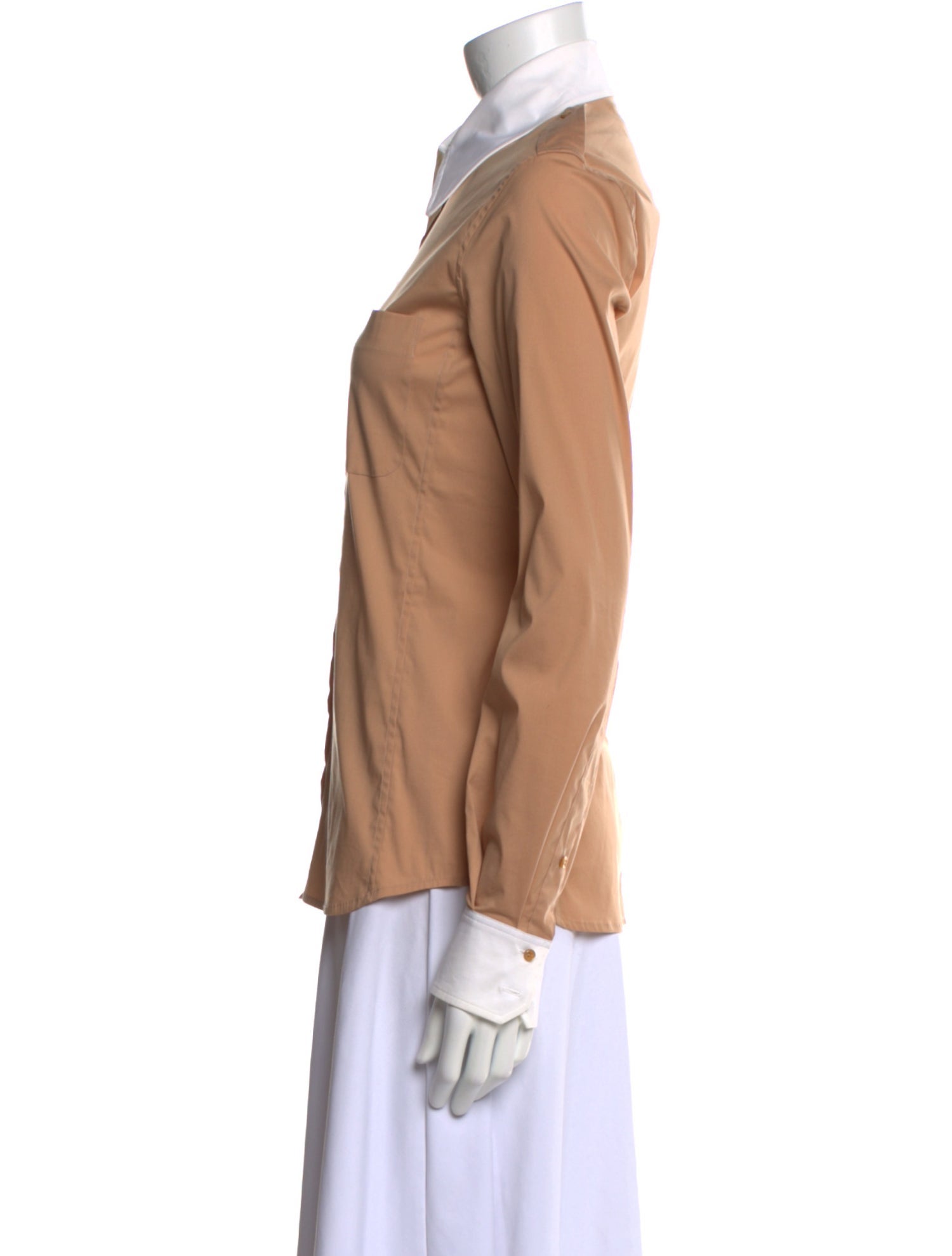 Yves Saint Laurent Rive Gauche Vintage 2005 Button-Up Top