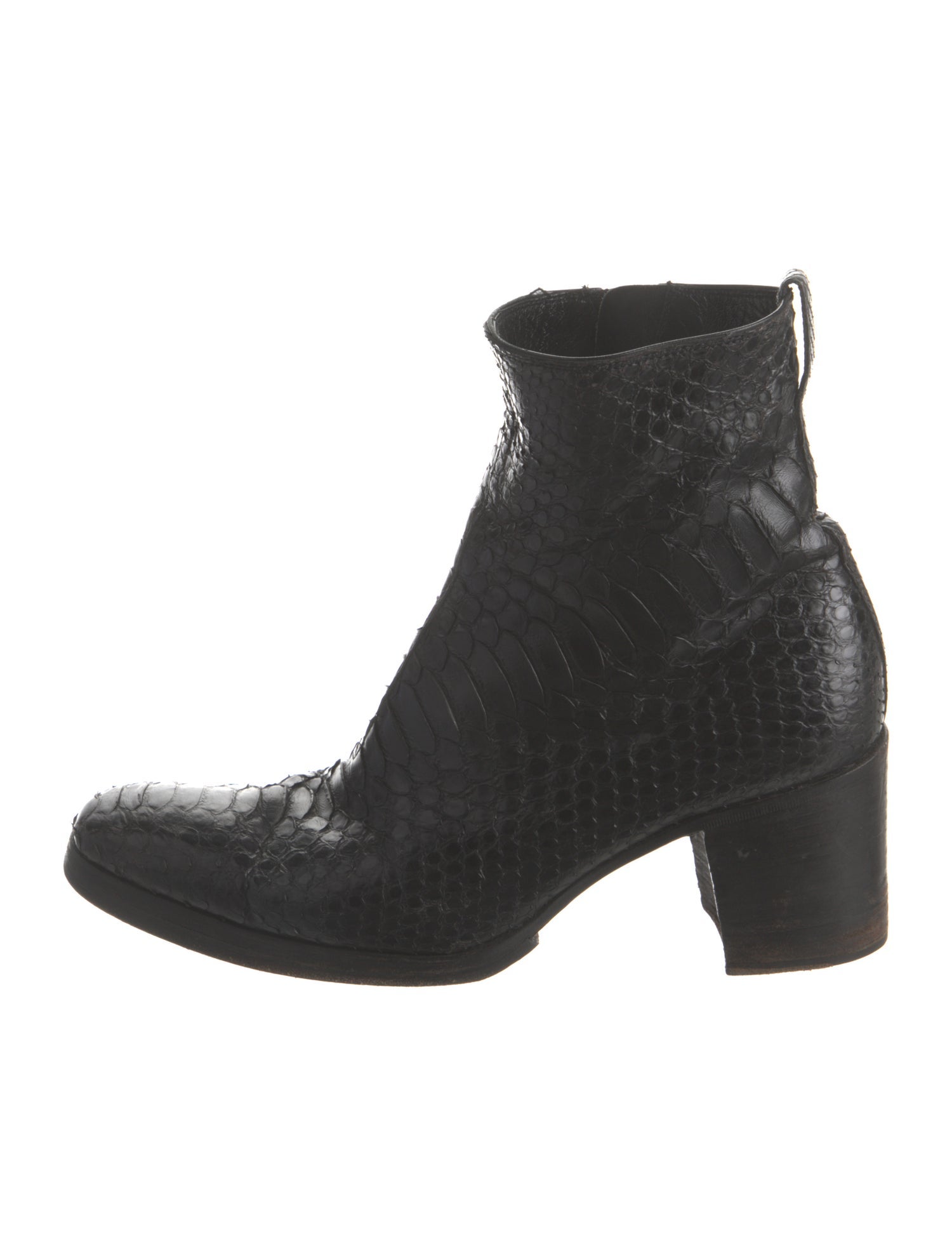 Yves Saint Laurent Python Boots