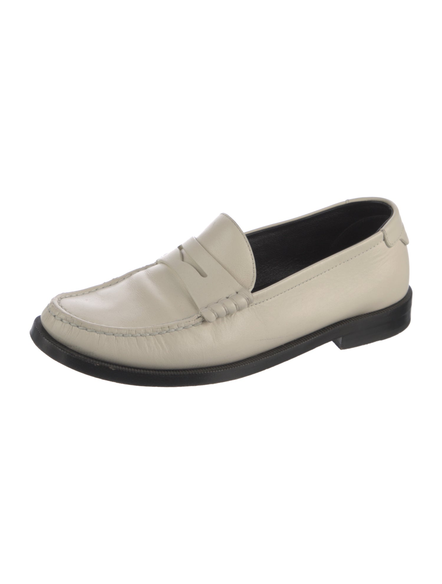 Yves Saint Laurent Leather Loafers