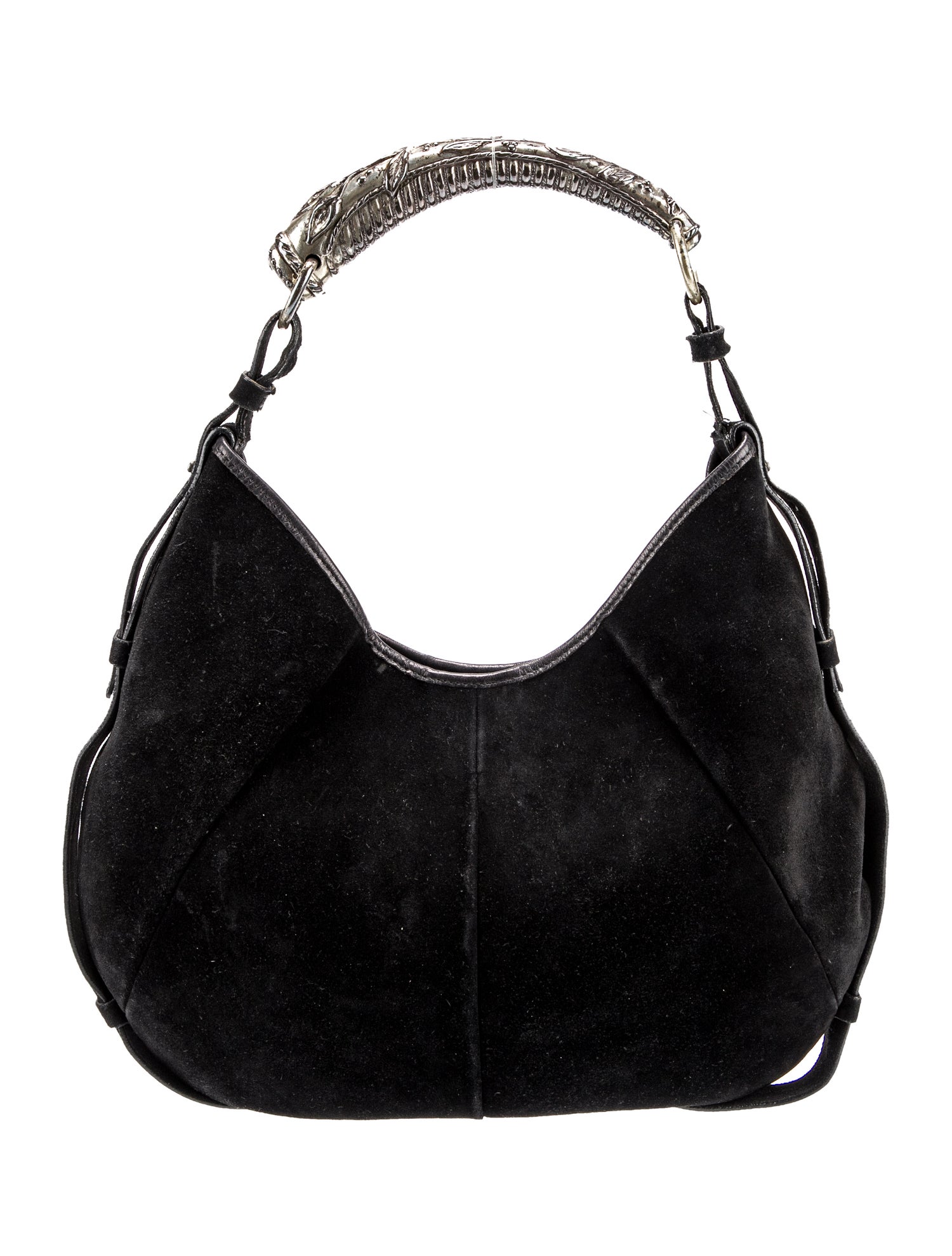 YVES SAINT LAURENT rive gauche スエード 02SS Yves Saint Laurent Rive Gauche Handle Bags | The RealReal