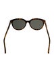 Yves Saint Laurent Oversize Tinted Sunglasses