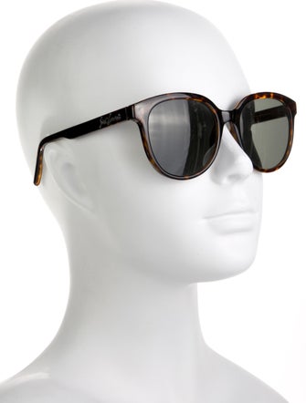 Yves Saint Laurent Oversize Tinted Sunglasses
