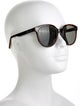 Yves Saint Laurent Oversize Tinted Sunglasses