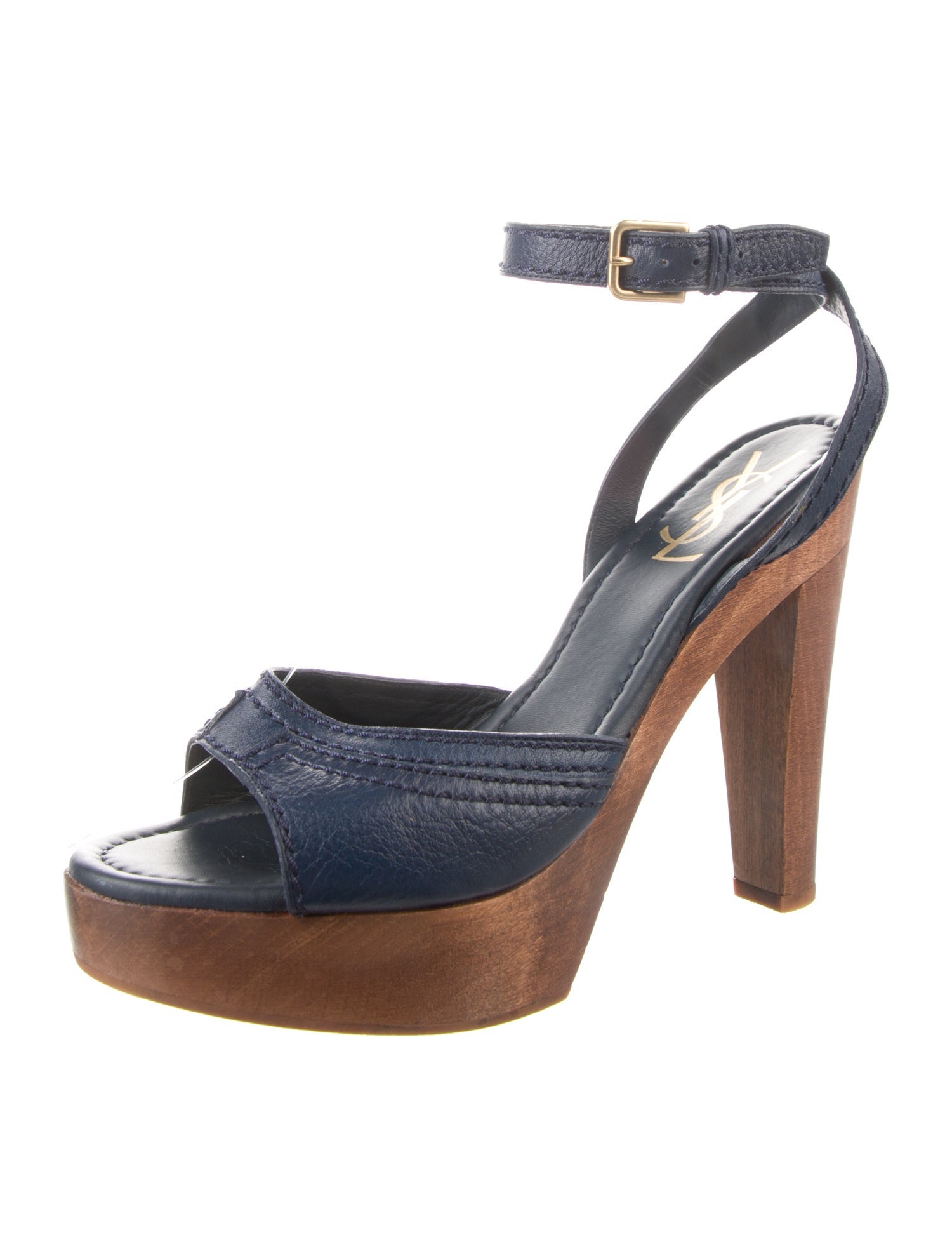 Yves Saint Laurent Leather Sandals