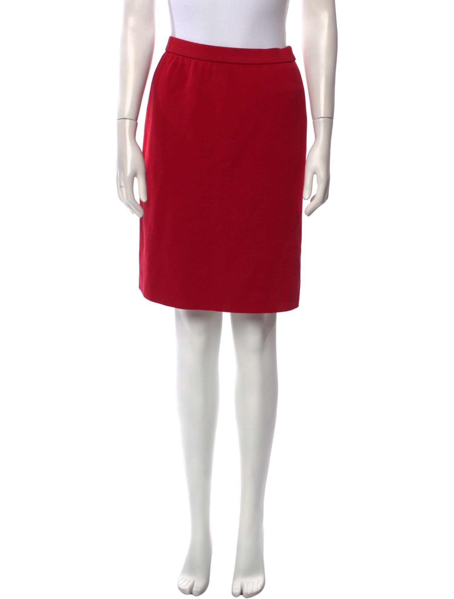 Yves Saint Laurent Wool Knee-Length Skirt