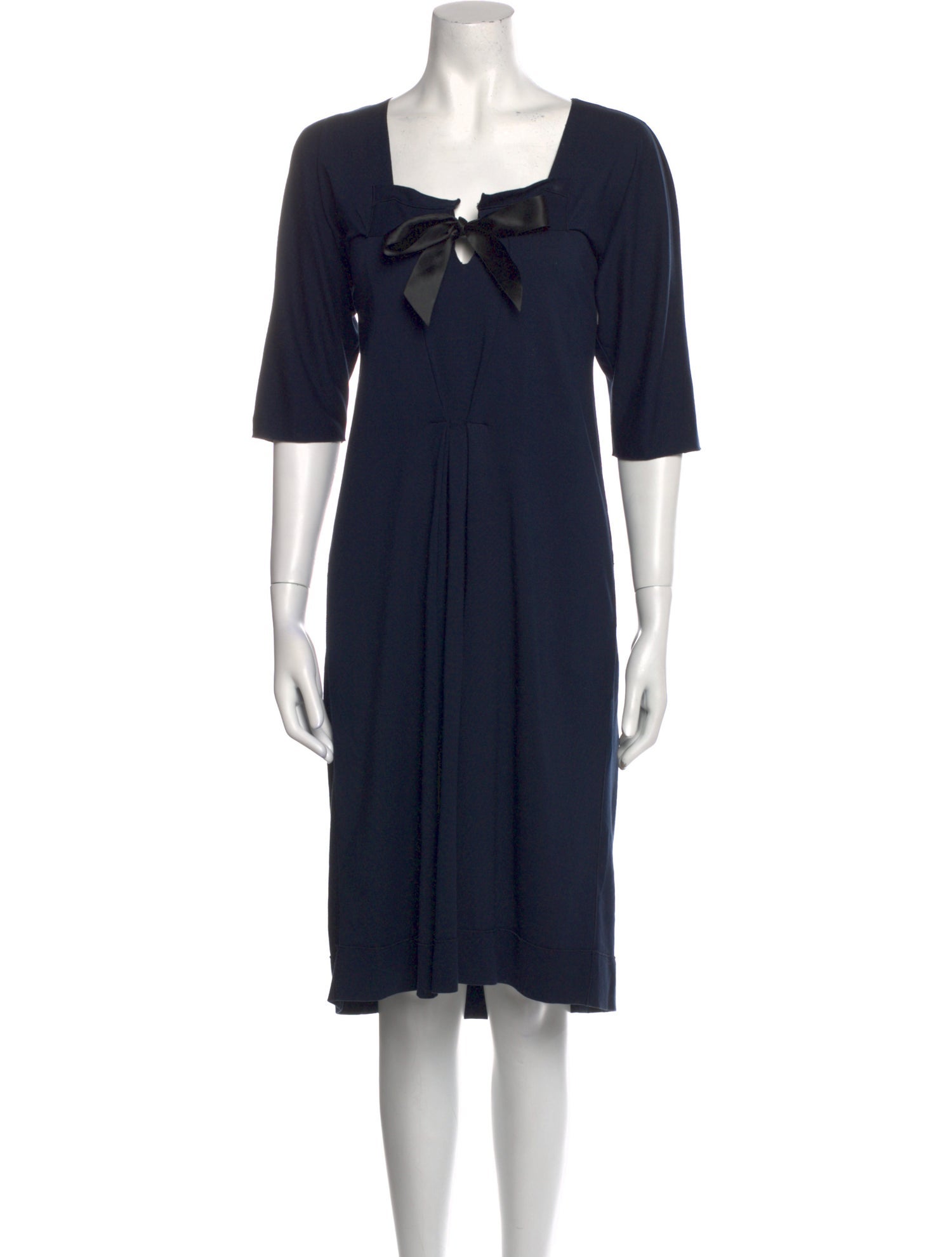 Yves Saint Laurent Rive Gauche Vintage Knee-Length Dress