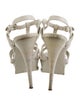 Yves Saint Laurent Leather T-Strap Sandals