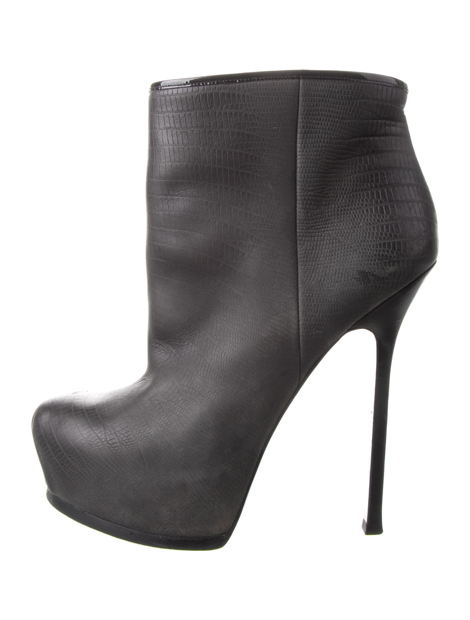 Yves Saint Laurent Leather Boots