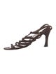 Yves Saint Laurent Leather Gladiator Sandals