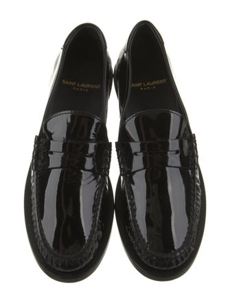Saint Laurent Patent Leather Loafers