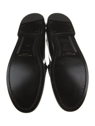 Saint Laurent Patent Leather Loafers