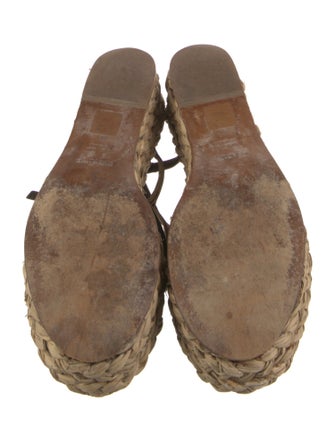 Yves Saint Laurent Satin Espadrilles