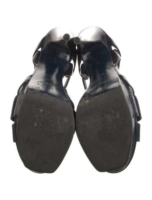 Yves Saint Laurent Patent Leather T-Strap Pumps