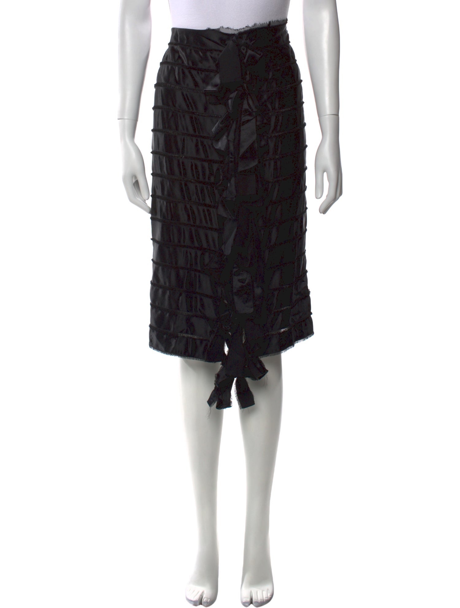 Yves Saint Laurent Rive Gauche Vintage Midi Length Skirt