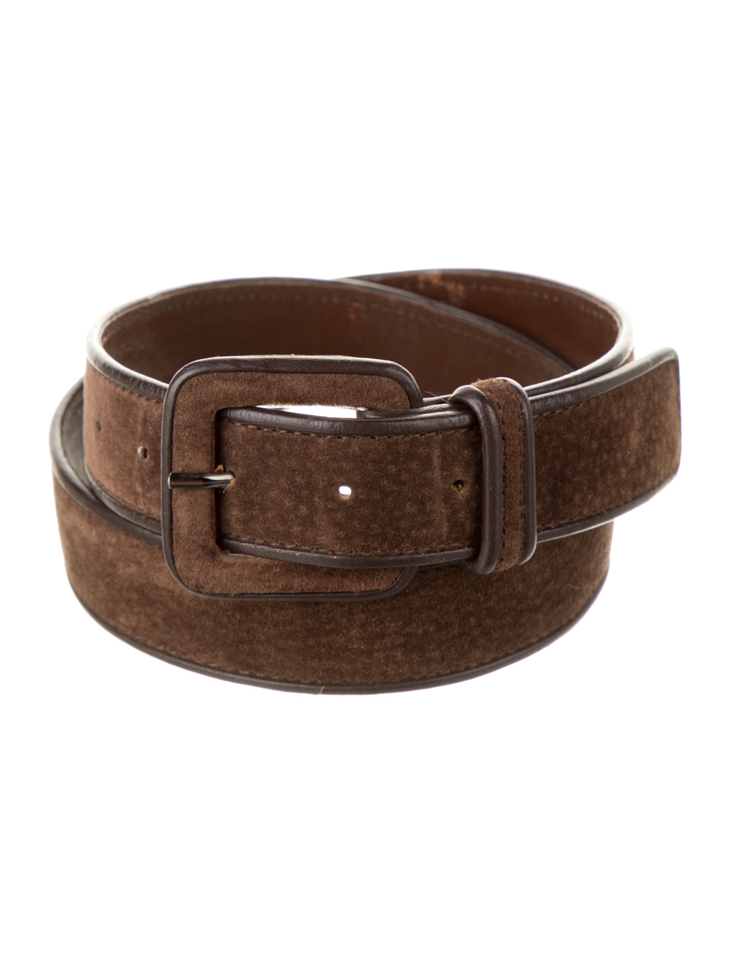 Yves Saint Laurent Suede Waist Belt