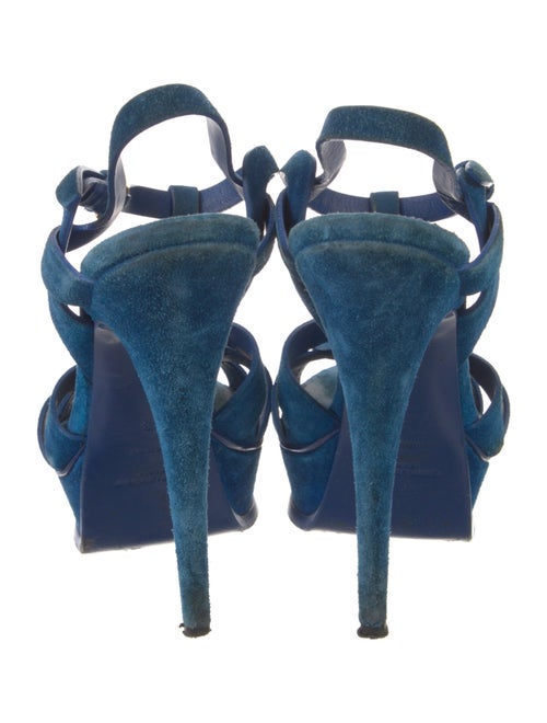 Yves Saint Laurent Suede Slingback Sandals