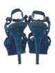 Yves Saint Laurent Suede Slingback Sandals