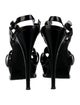 Yves Saint Laurent Patent Leather T-Strap Sandals