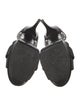 Yves Saint Laurent Rive Gauche Leather T-Strap Sandals