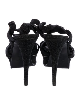 Yves Saint Laurent T-Strap Sandals