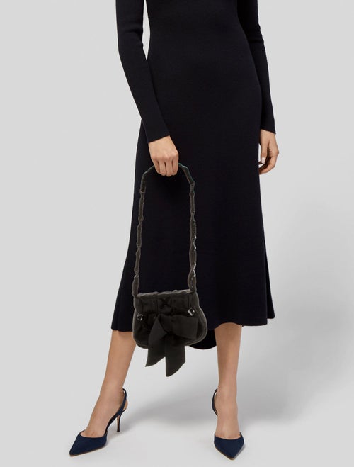 Yves Saint Laurent Satin Shoulder Bag