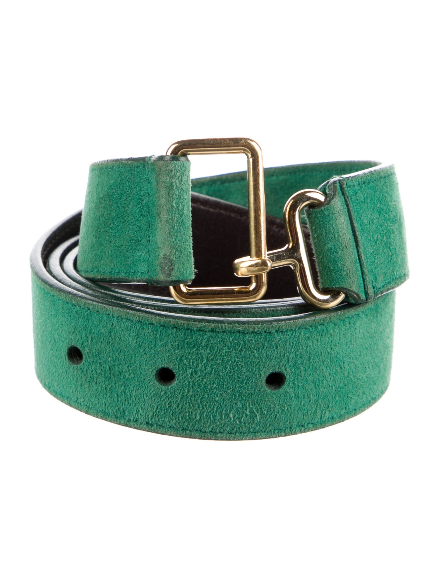Yves Saint Laurent Suede Waist Belt