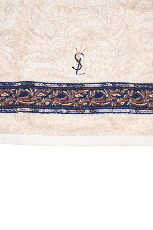 Yves Saint Laurent Yves Saint Laurent Monogram Jacquard Washcloth