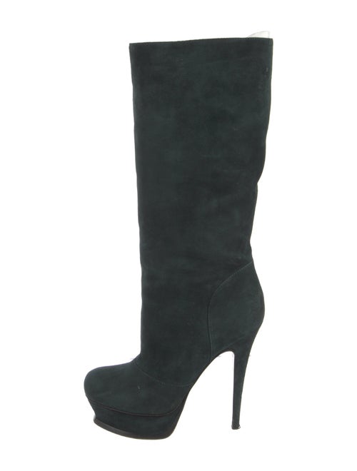 Yves Saint Laurent Rive Gauche Suede Boots