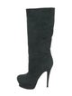 Yves Saint Laurent Rive Gauche Suede Boots