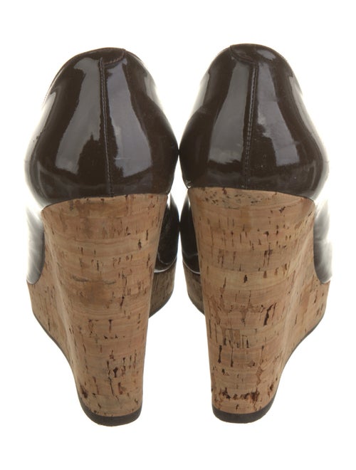 Yves Saint Laurent Rive Gauche Patent Leather Pumps